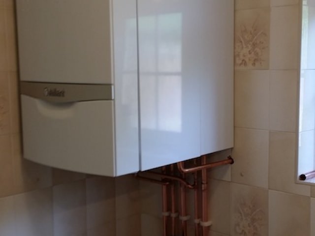 Boiler Installed in Bathroom