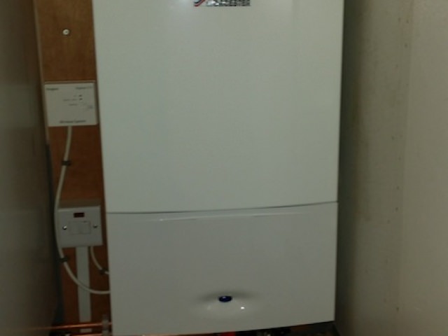 Installed Worcester Boiler