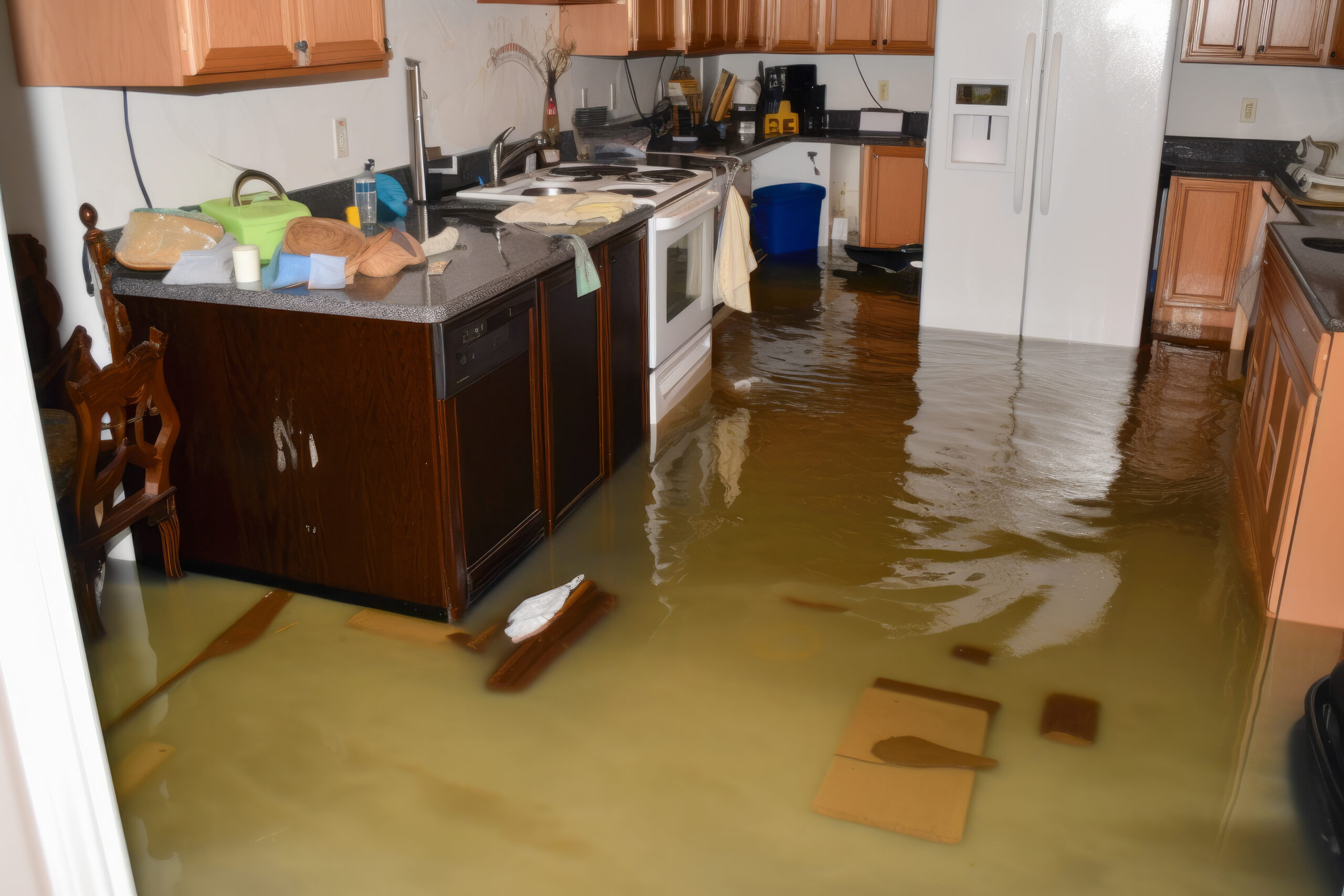 Waterlogged Kitchen