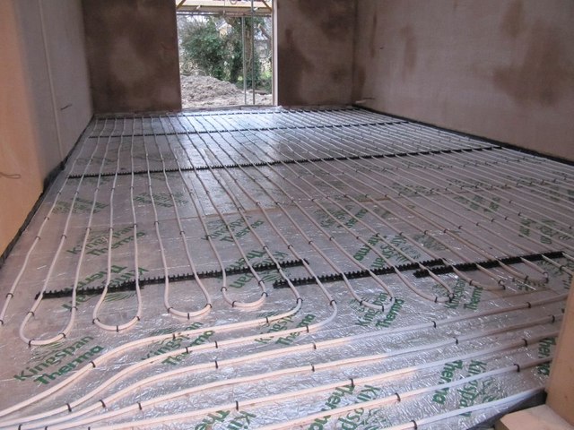 Underfloor heating installers