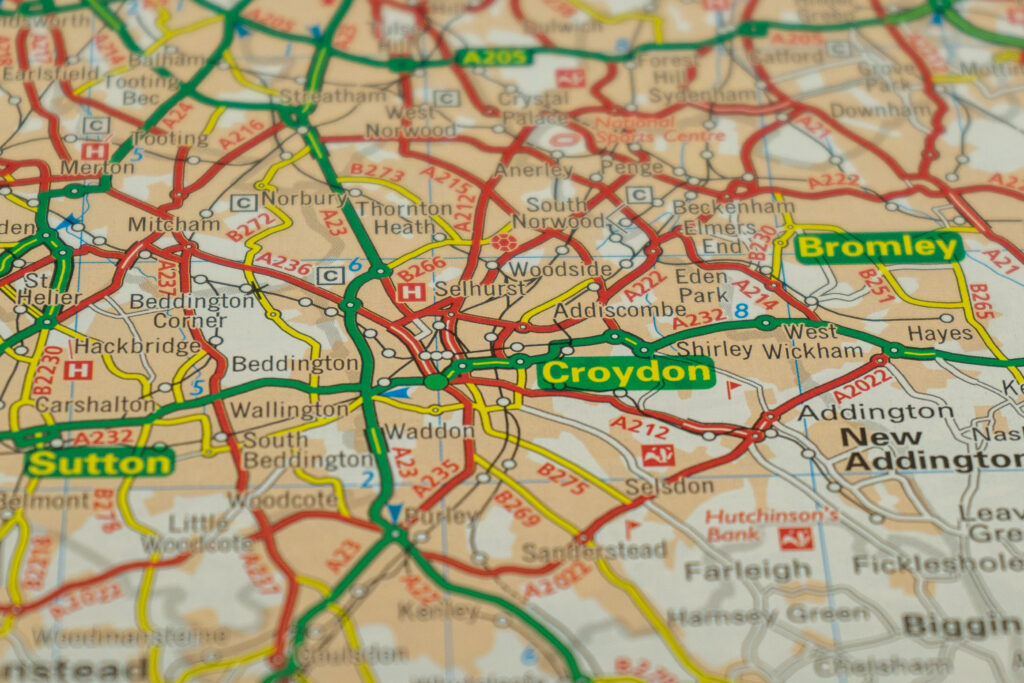 map of bromley